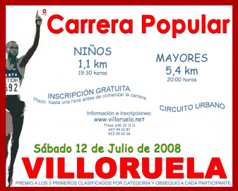 I Carrera Popular I Maratón Popular 